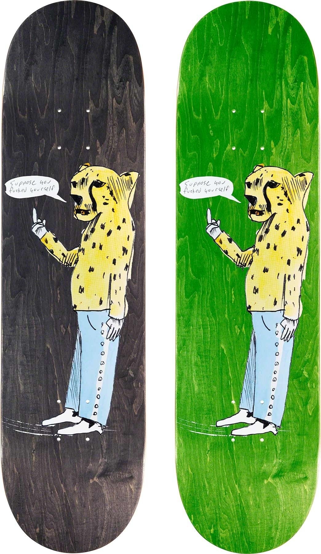 Neil Blender Cheetah Skateboard